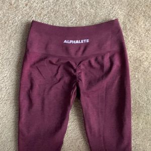 Alphalete Amplify Legging - Black Cherry